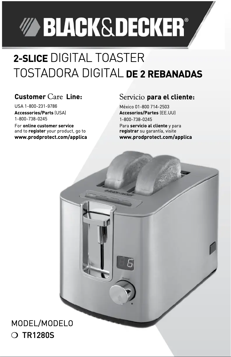 Image de la première page du manuel de l'appareil TR1280S