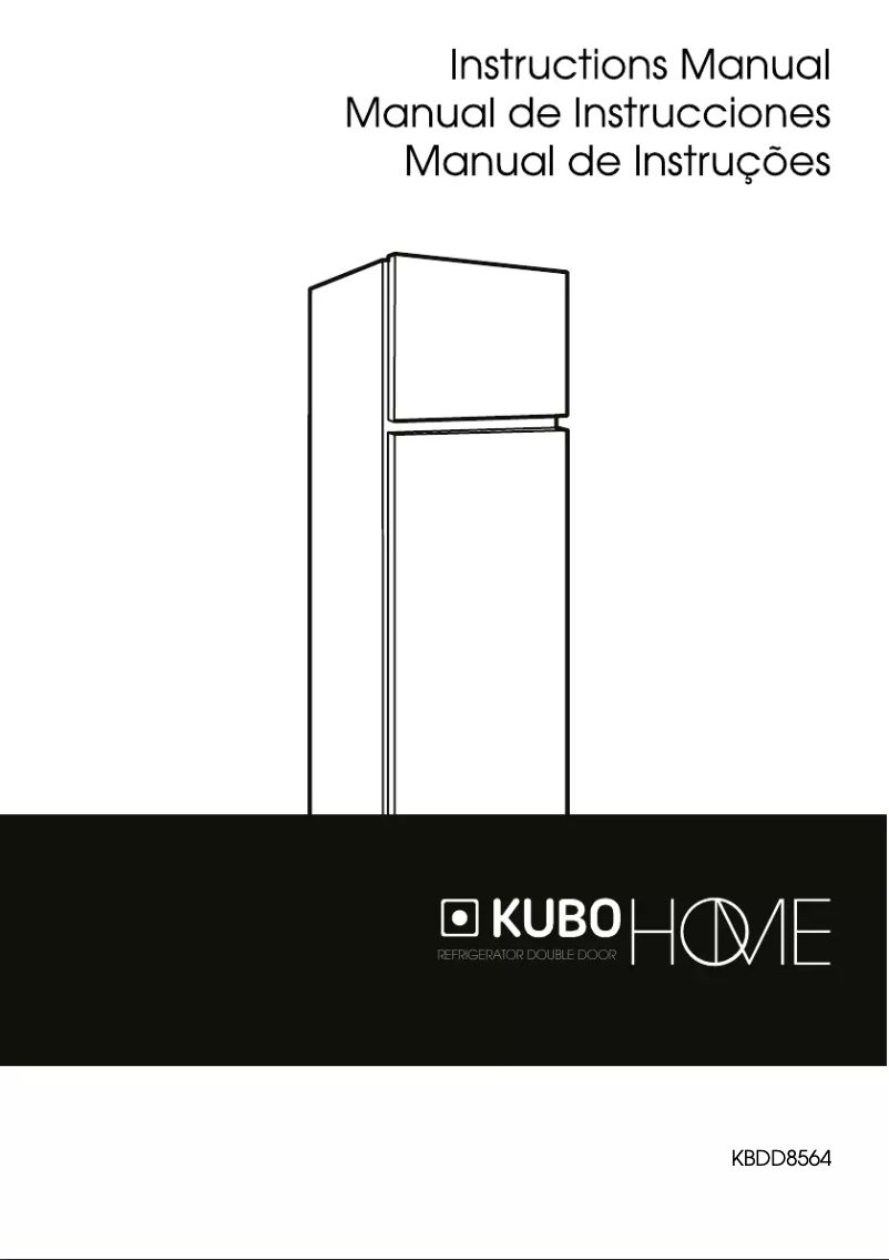 Page n°1 - Manuel utilisateur Kubo KBDD8564