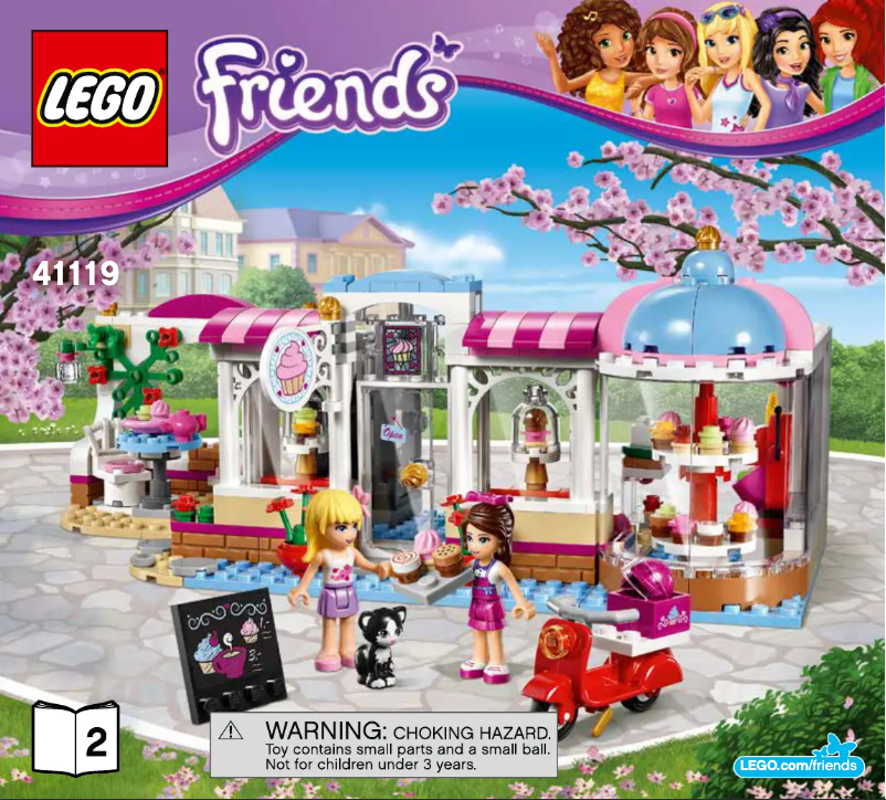 Page 1 de la notice Manuel utilisateur Lego Friends 41119