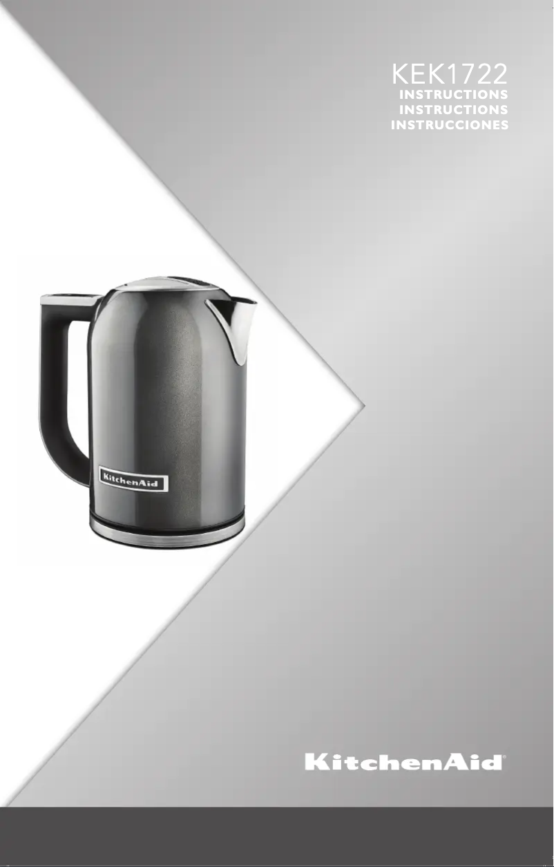 Page n°1 - Manuel utilisateur KitchenAid KEK1722ER