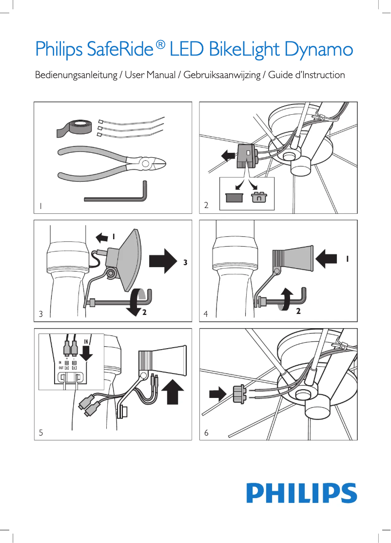 Image de la première page du manuel de l'appareil SafeRide 40