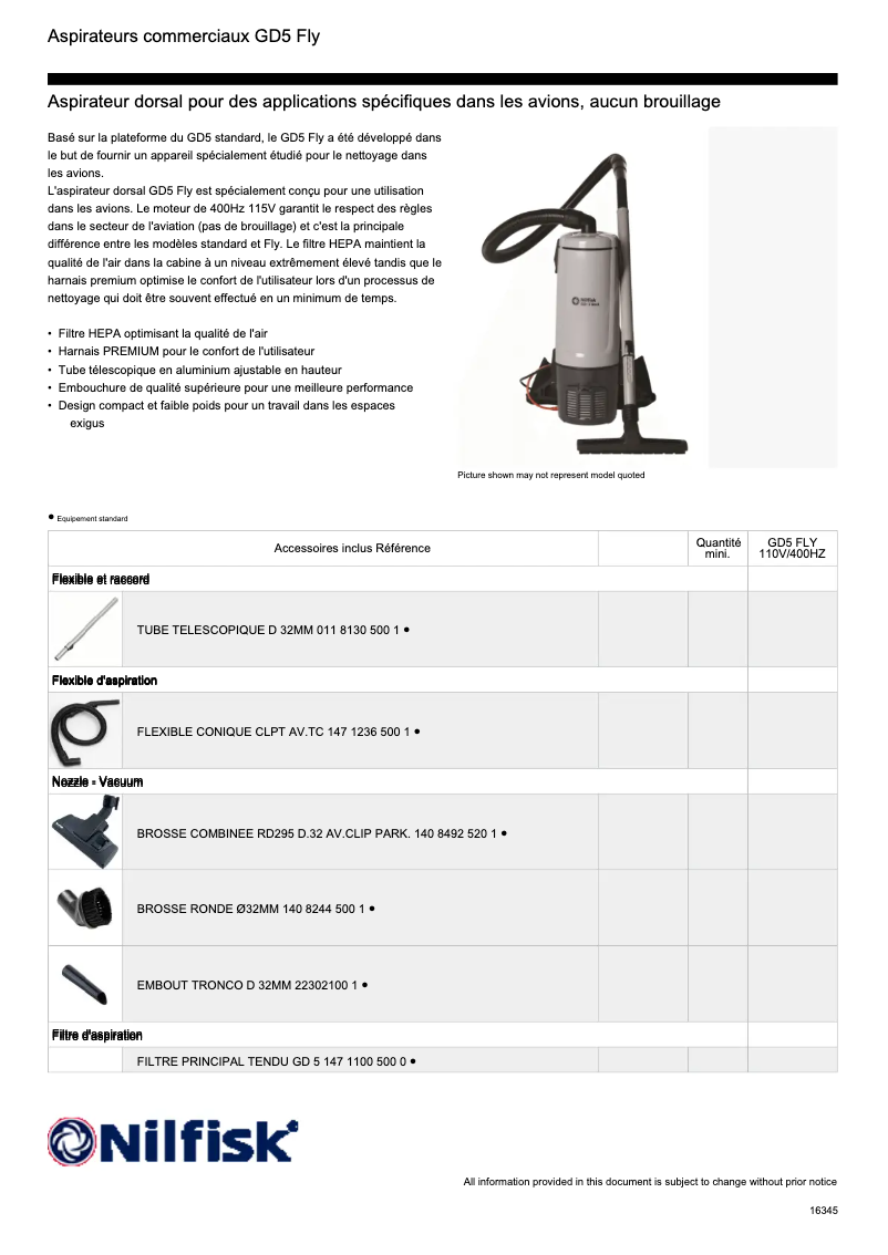Image de la première page du manuel de l'appareil GD5