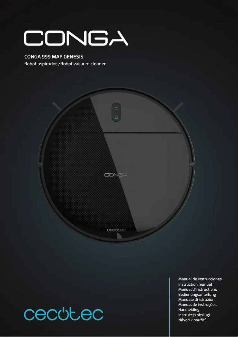 Page n°1 - Manuel utilisateur Cecotec Conga 999 Map Genesis