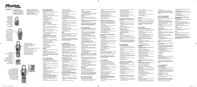 Image de la première page du manuel de l'appareil 5414EURD