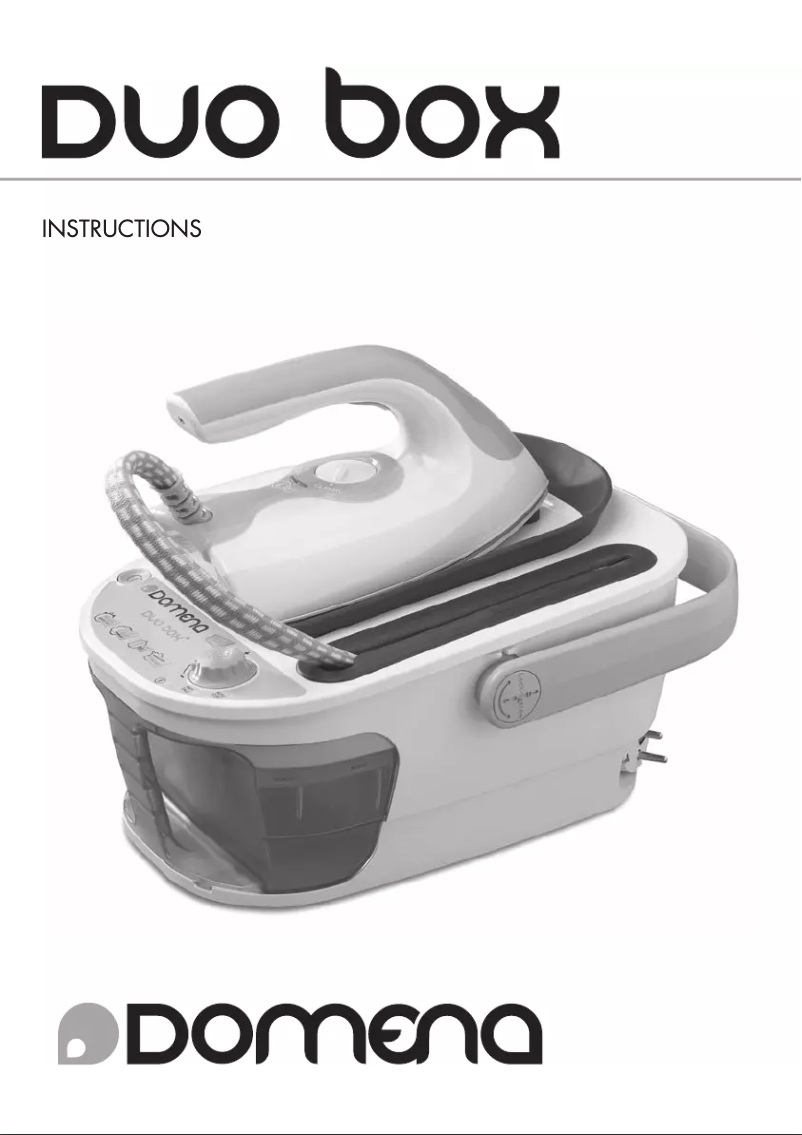 Image de la première page du manuel de l'appareil Duo Box
