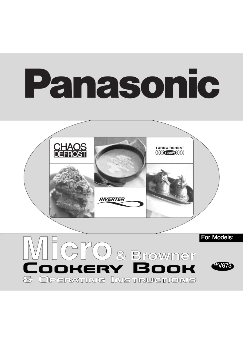 Page 1 de la notice Manuel utilisateur Panasonic NN-V673