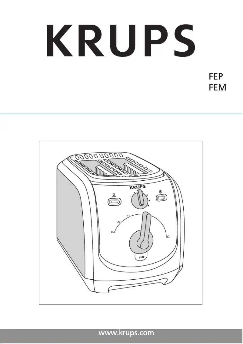 Page 1 de la notice Manuel utilisateur Krups F EP1 4A