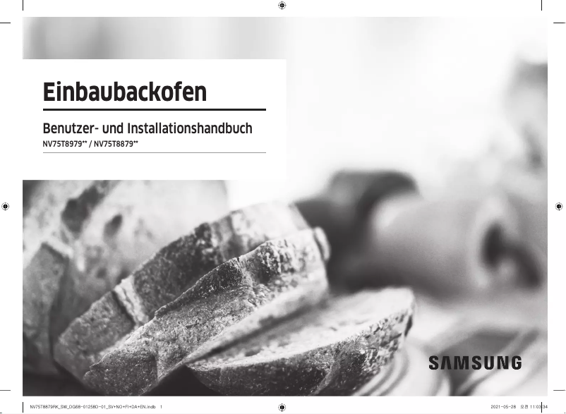 Image de la première page du manuel de l'appareil NV75T8879RK