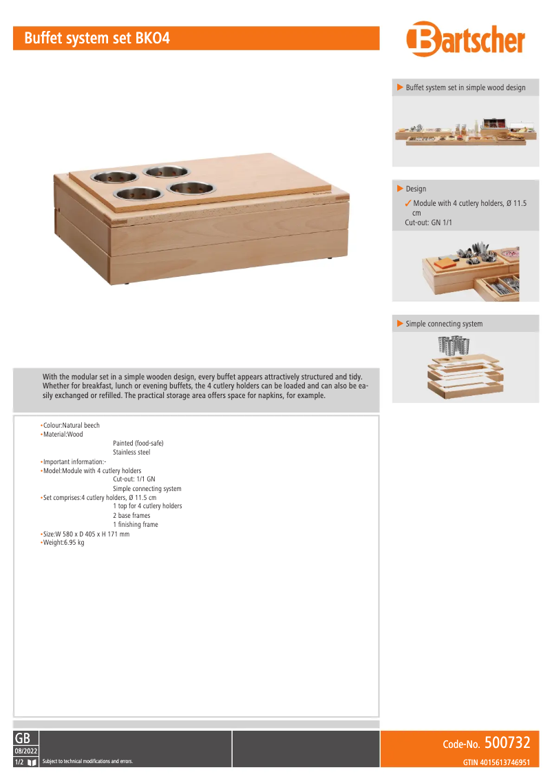 Image de la première page du manuel de l'appareil BKO4