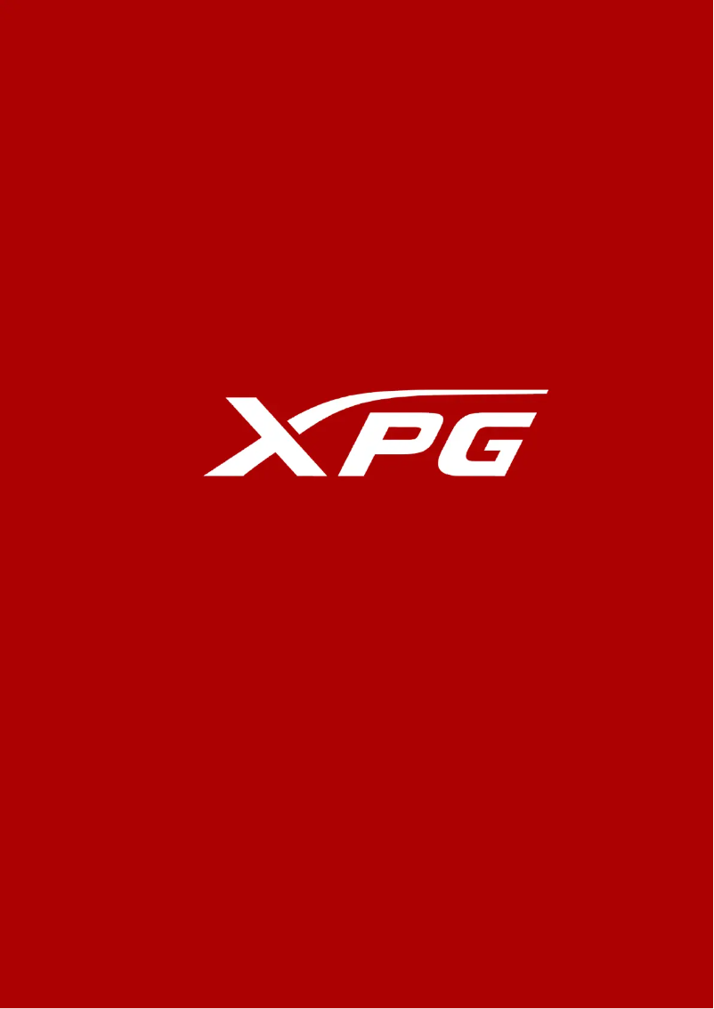 Page n°1 - Manuel utilisateur XPG Gammix S55