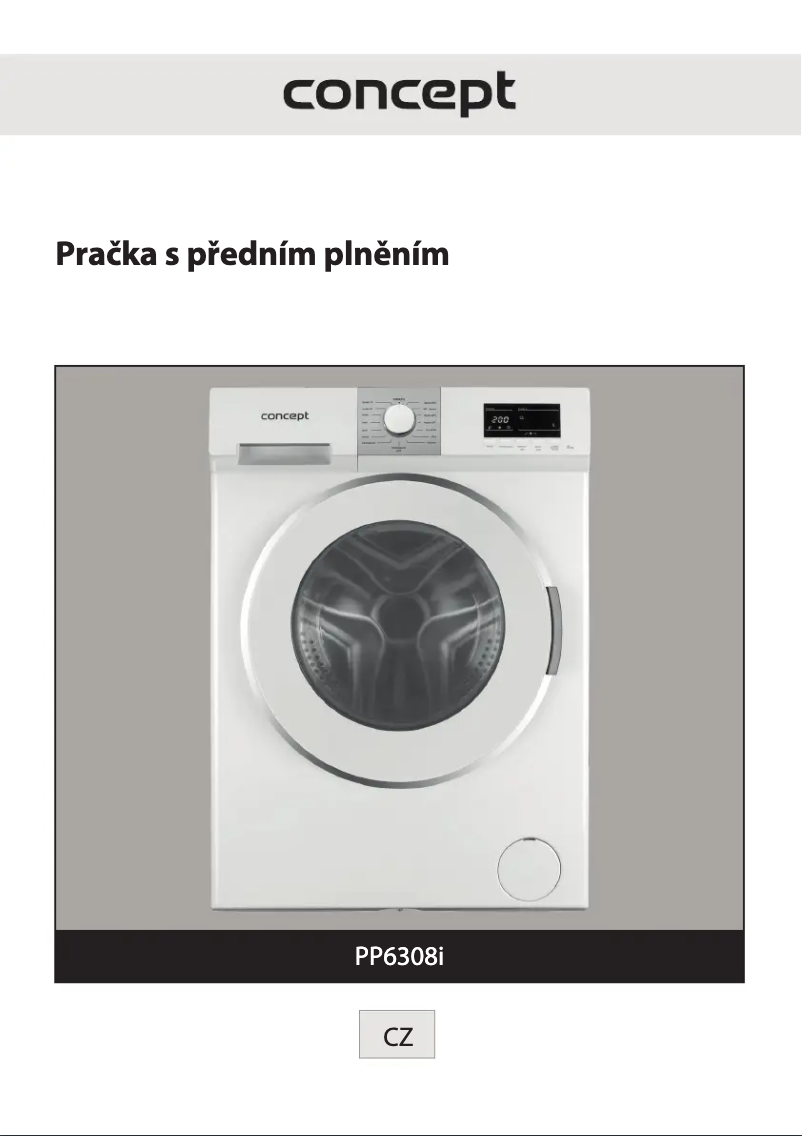 Image de la première page du manuel de l'appareil PP6308I