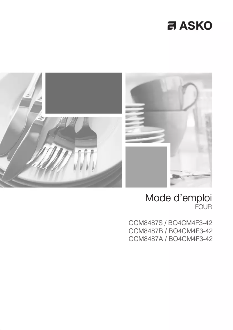 Image de la première page du manuel de l'appareil OCM8487B