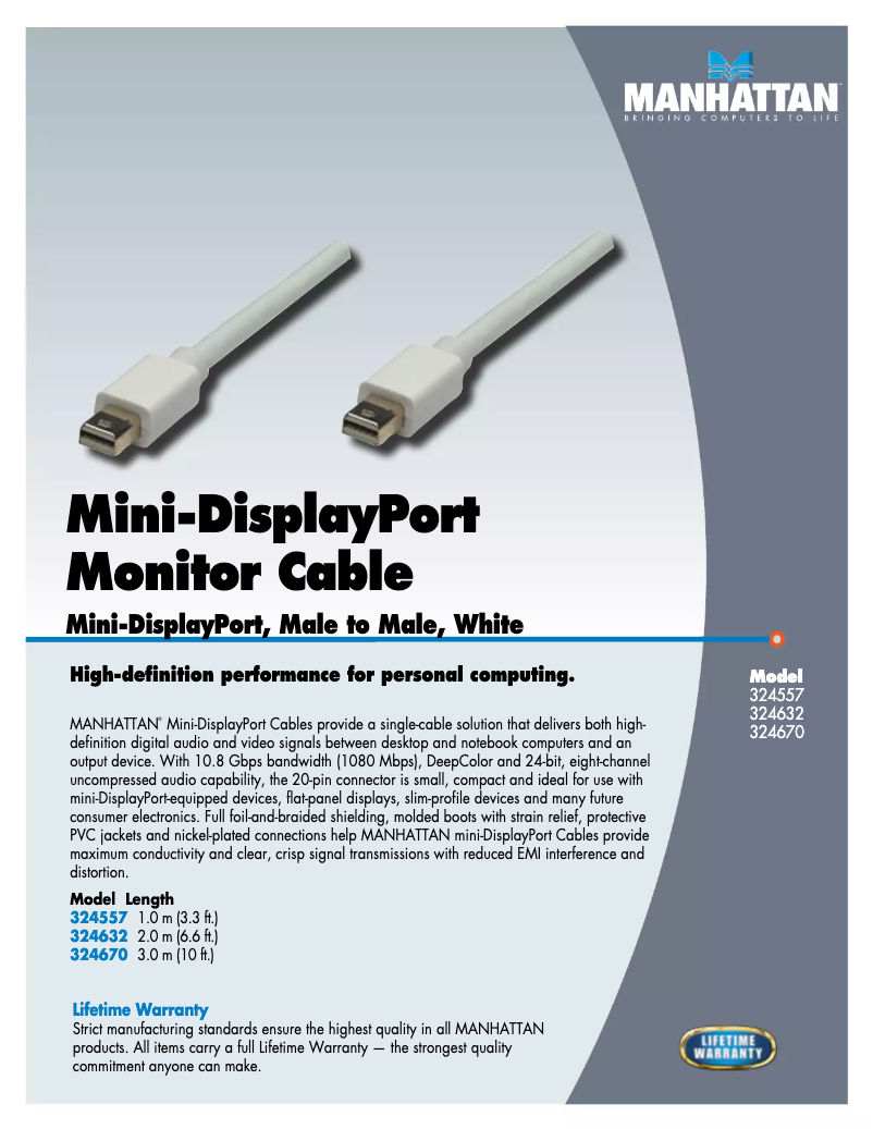 Image de la première page du manuel de l'appareil 324557