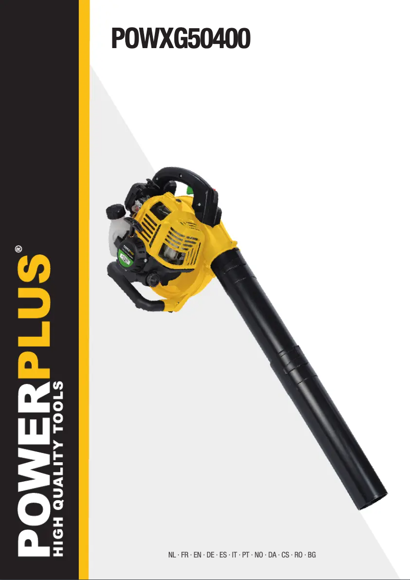 Page n°1 - Manuel utilisateur PowerPlus POWXG50400