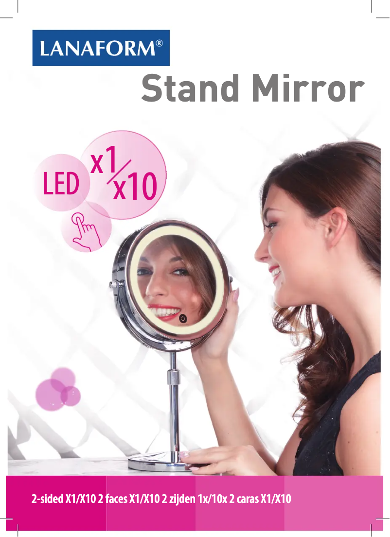 Image de la première page du manuel de l'appareil Stand Mirror