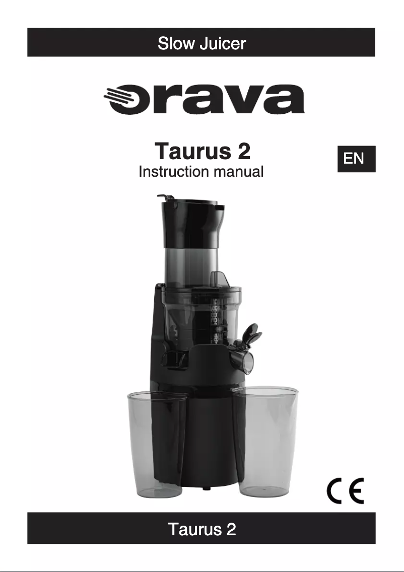Page n°1 - Manuel utilisateur Orava Taurus 2
