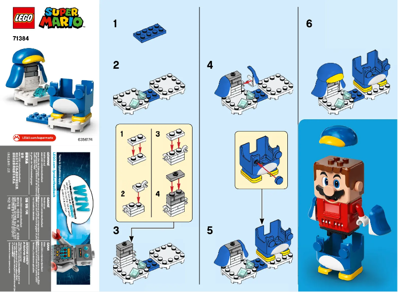 Page n°1 - Manuel utilisateur Lego Super Mario 71384