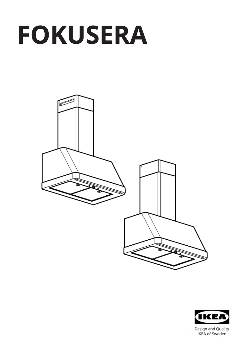 Image de la première page du manuel de l'appareil FOKUSERA 405.270.00