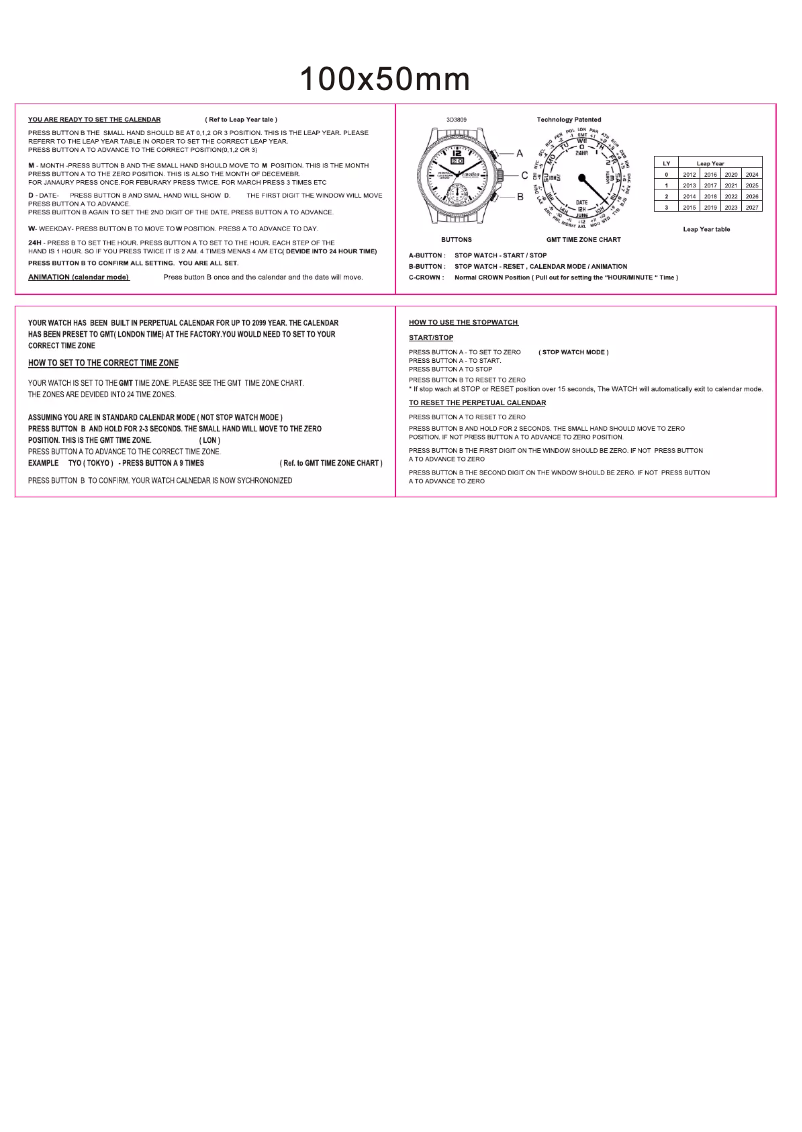 Page 1 de la notice Manuel utilisateur Daniel Steiger Genesis