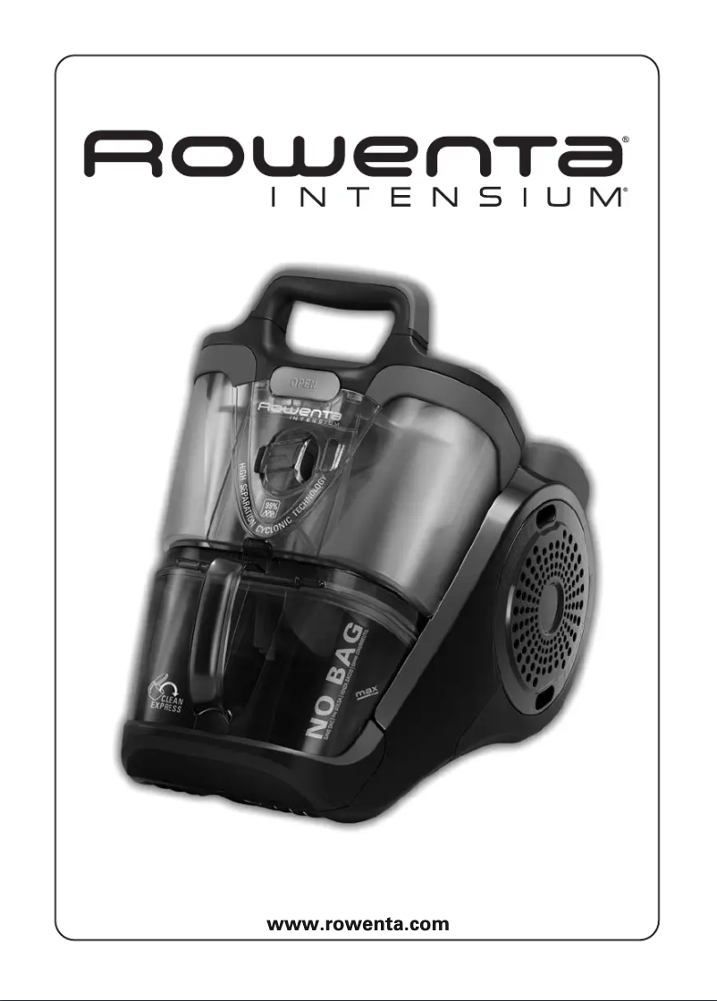 Page n°1 - Manuel utilisateur Rowenta RO6629