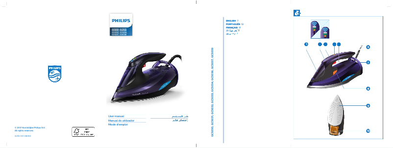 Image de la première page du manuel de l'appareil Azur Elite OptimalTEMP GC5037