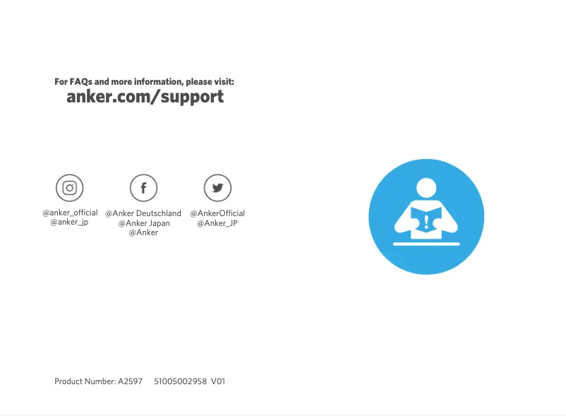 Page n°1 - Manuel utilisateur Anker 533 Wireless Charger
