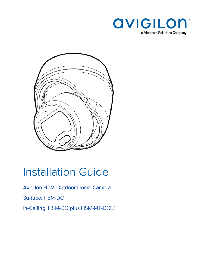 Image de la première page du manuel de l'appareil H5M-DO