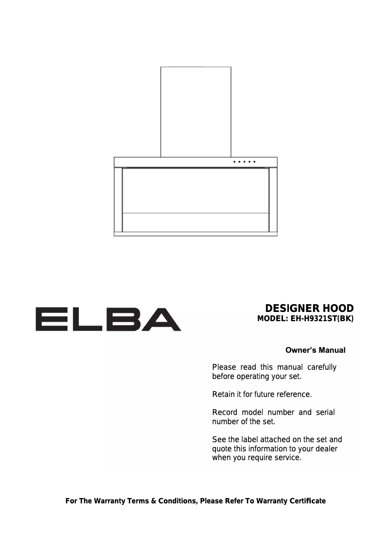 Image de la première page du manuel de l'appareil Primo EH-H9321ST(BK)