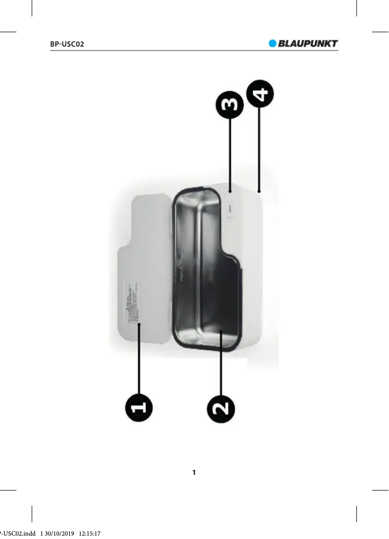 Page 1 de la notice Manuel utilisateur Blaupunkt BP-USC02