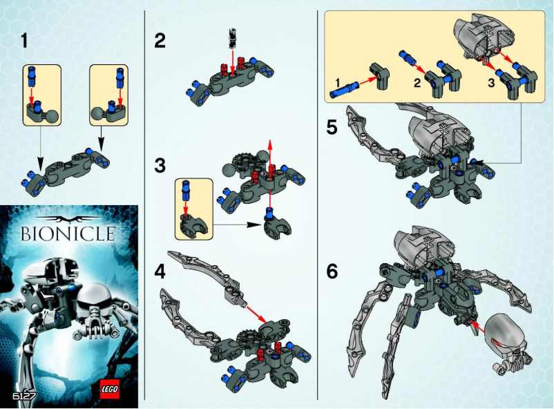 Page 1 de la notice Manuel utilisateur Lego Bad Guy 2008