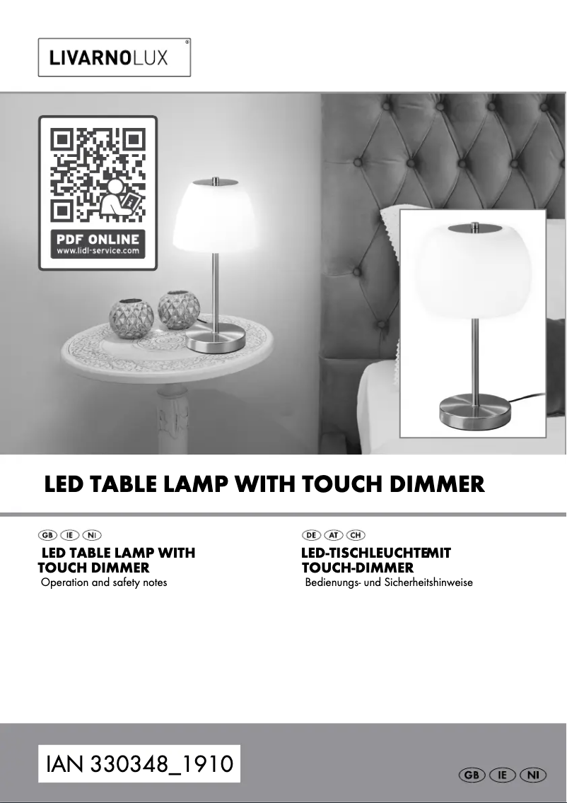 Image de la première page du manuel de l'appareil 14145802LE