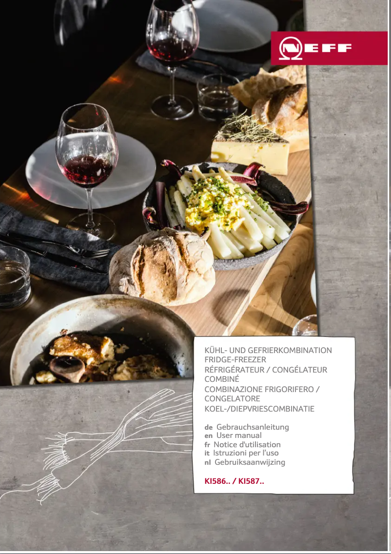 Page 1 de la notice Manuel utilisateur Neff KI5862U30