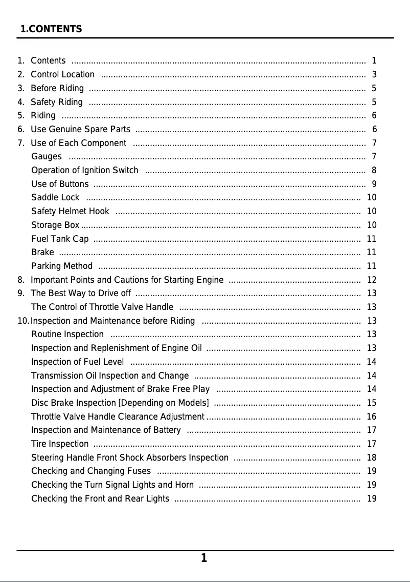 Page 1 de la notice Manuel utilisateur SYM DD