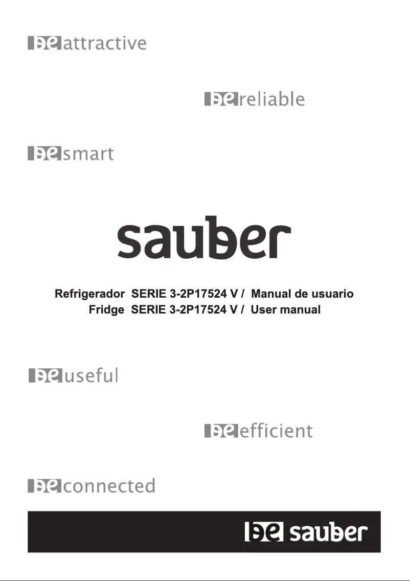 Page 1 de la notice Manuel utilisateur Sauber 3-2P17524