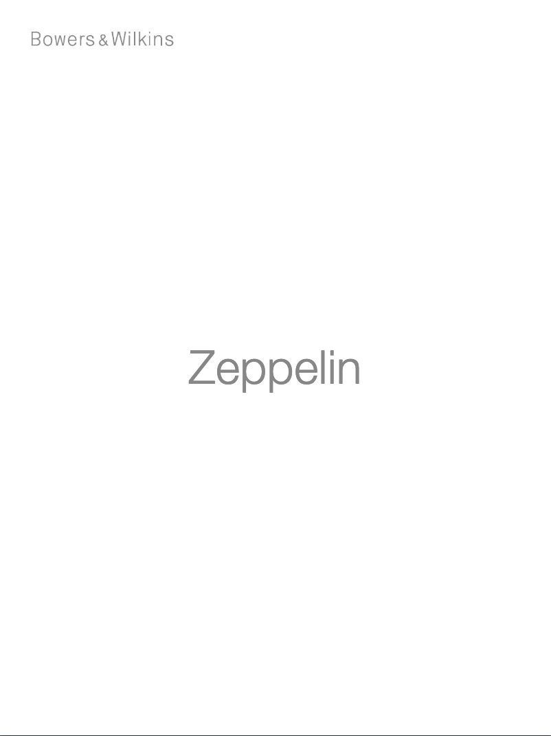 Imagen de la primera página del manual del dispositivo Zeppelin