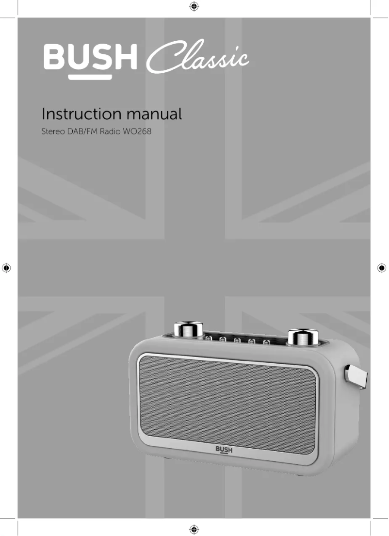 Page 1 de la notice Manuel utilisateur Bush Classic WO268