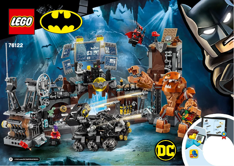 Page 1 de la notice Manuel utilisateur Lego DC Super Heroes 76122