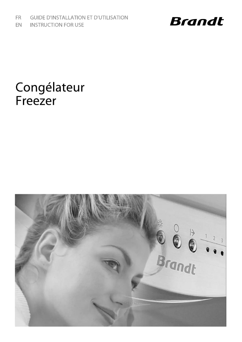 Page 1 de la notice Manuel utilisateur Brandt BFU4425SW