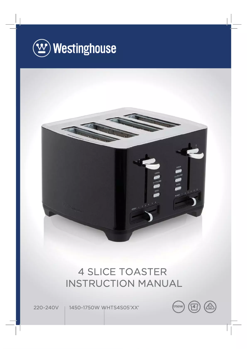 Image de la première page du manuel de l'appareil WHTS4S05SS