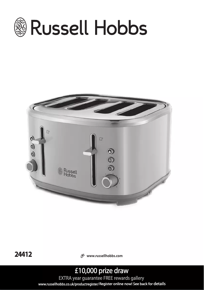 Image de la première page du manuel de l'appareil Bubble 24412