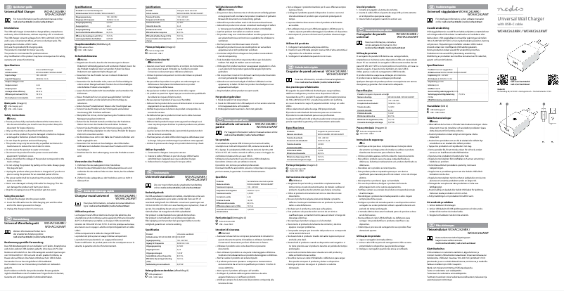 Image de la première page du manuel de l'appareil WCHAC242ABK