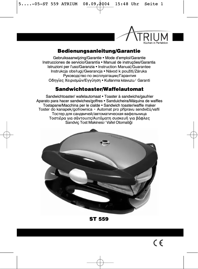 Page 1 de la notice Manuel utilisateur Bomann CB 559