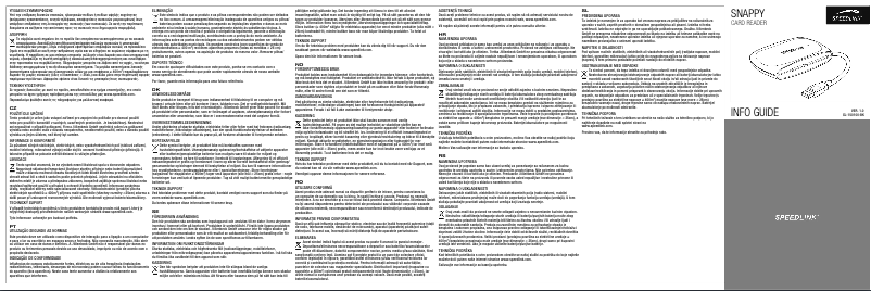 Page n°1 - Manuel utilisateur Speed-Link SL-150100-BK