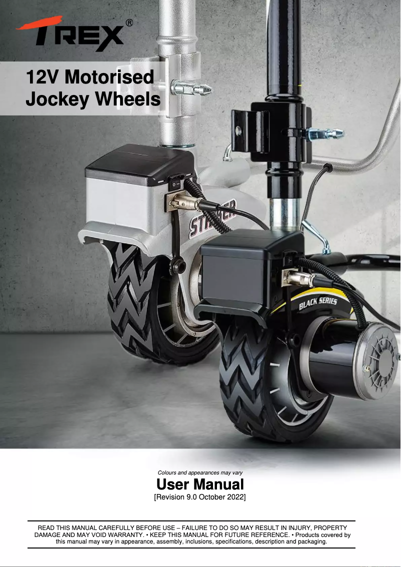 Image de la première page du manuel de l'appareil Striker