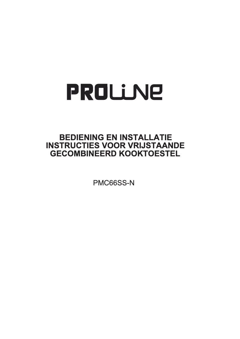 Image de la première page du manuel de l'appareil PMC 66SS-N