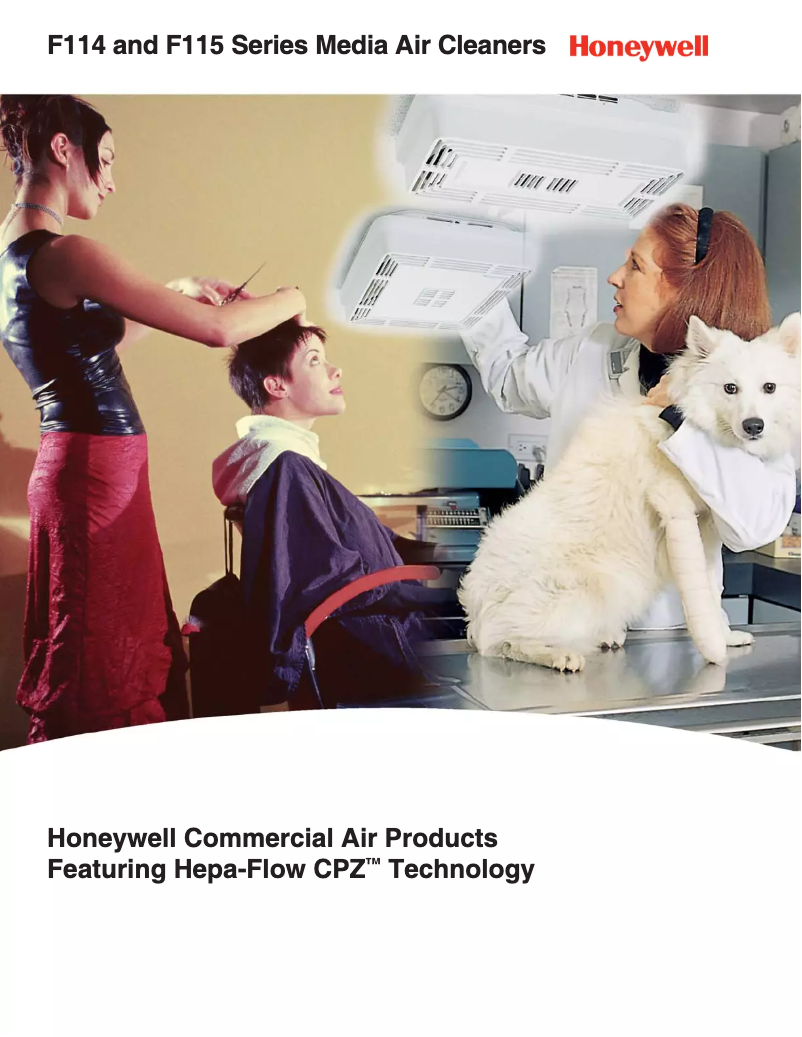 Page n°1 - Brochure Honeywell F115A1064
