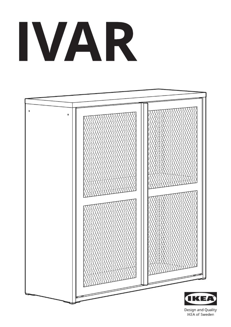 Página 1 del manual Manual de usuario Ikea IVAR 505.312.52
