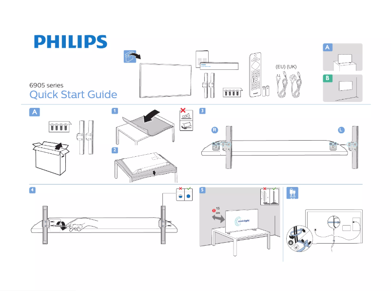 Imagen de la primera página del manual del dispositivo 32PFS6905