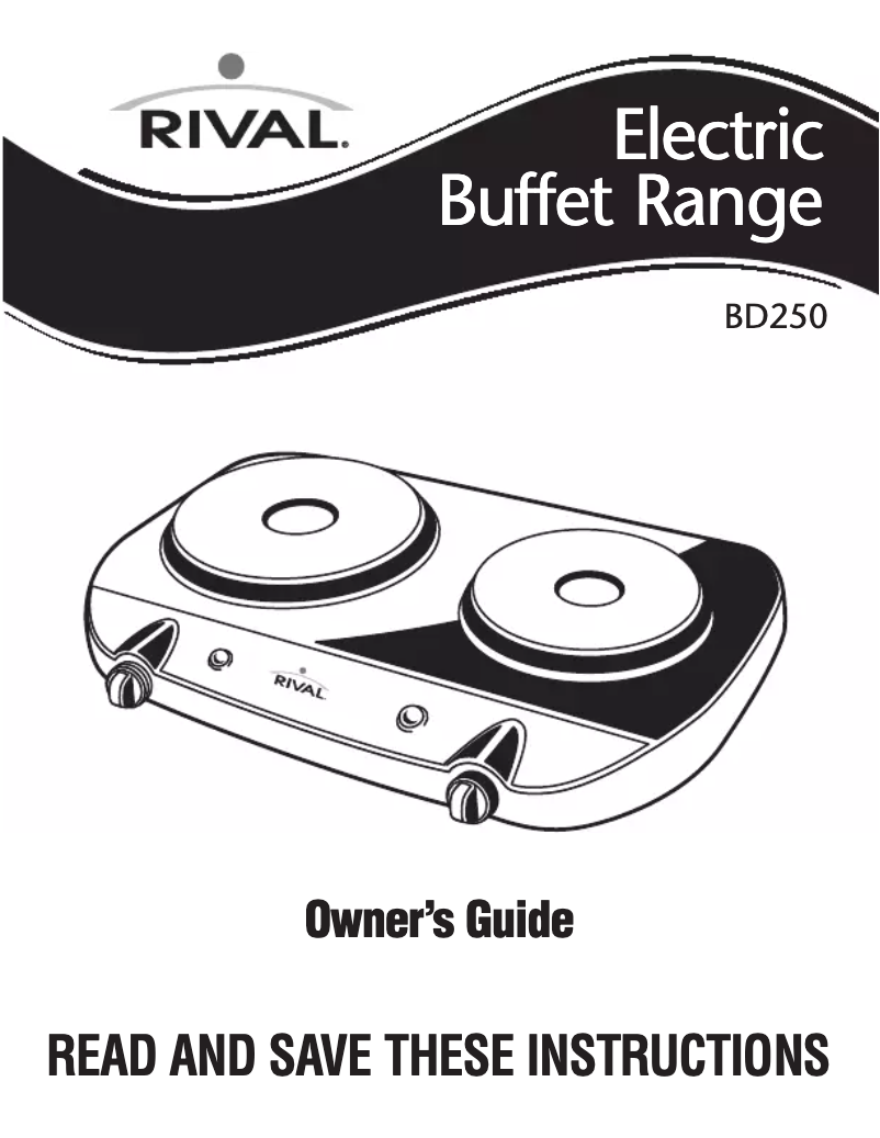 Page n°1 - Manuel utilisateur Rival BD250
