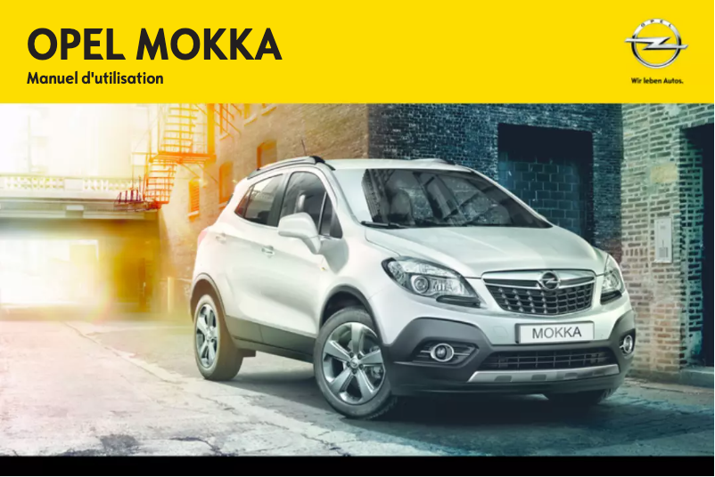 Page 1 de la notice Manuel utilisateur Opel Mokka (2012)